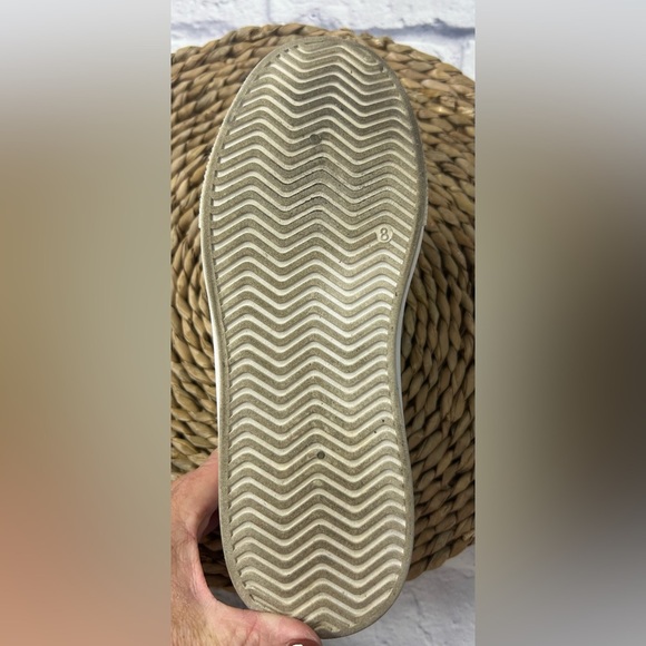 Vintage Havana White Leather Fashion Sneakers with Star Accent. Size 8. - Picture 9 of 11